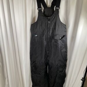Vtg Katahdin Extreme Gear Snowmobile Ski Bib Pants Suspender Youth 14 Zip to Hip